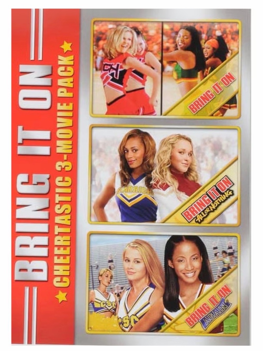 Bring It On, Bring It on: All or Nothing, and Bring It On Again 3 movie pack DVD